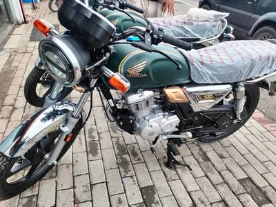 Honda cg 150 green