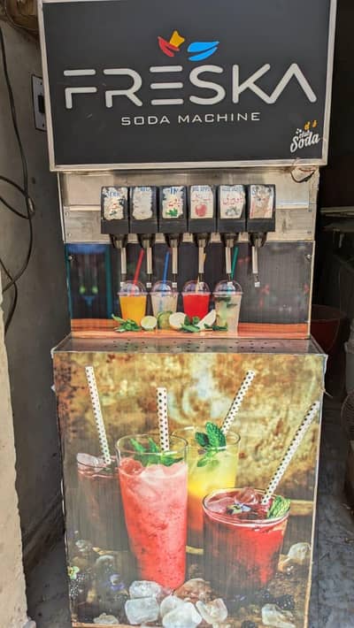 Soda machine