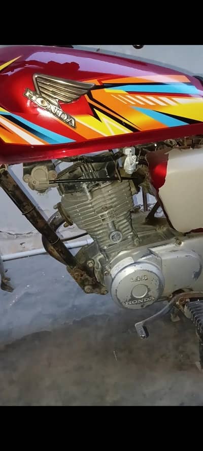 Honda CG 125 2013 model punjab number