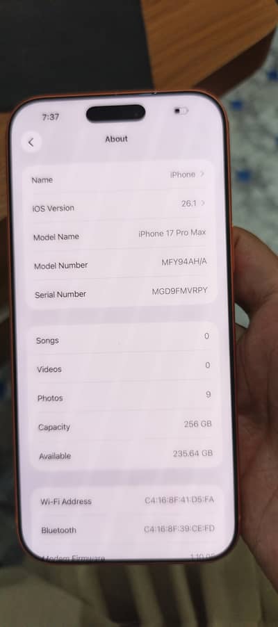 Apple iPhone 17 Pro Max