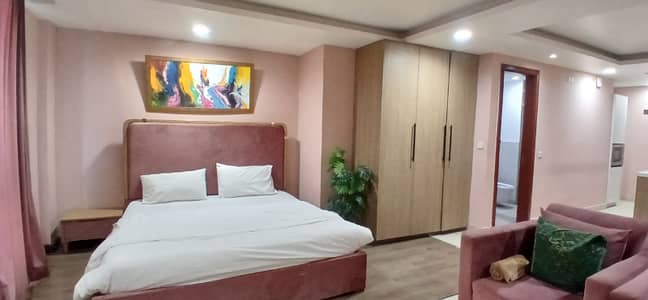 Luxury Fully Furnished Studio Apartment For Rent In Gold Crest Mall And Residency DHA Phase 4