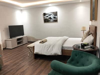 Studio Furnished Luxury Fully Apartment For Rent In Gold Crest Mall And Residency DHA Phase 4