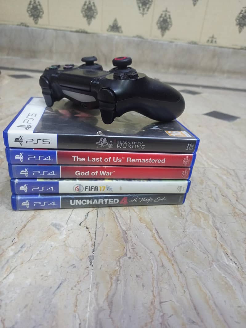 Ps4,5 games and controller 7