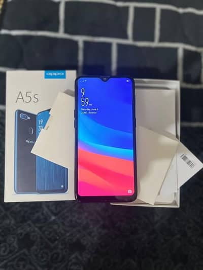OPPO A5s official PTA approved exchange possible Number 03125382204