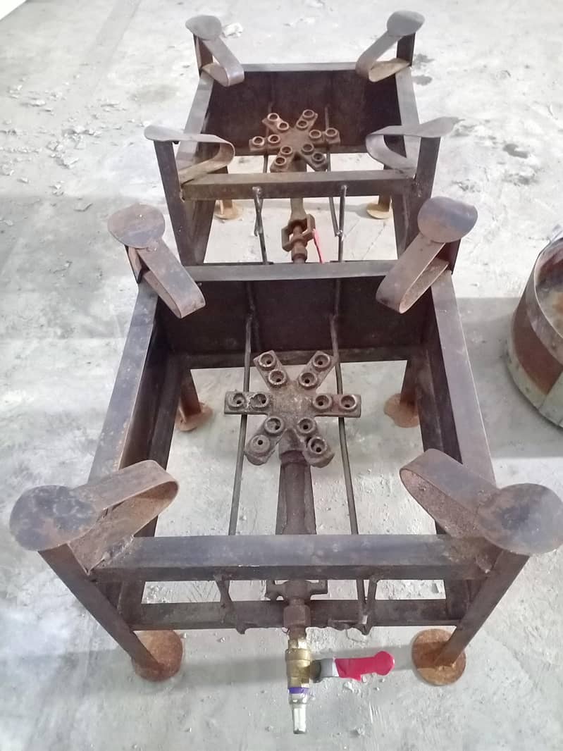 دو عدد برنل باڑی گیج کے فریم کے ساتھ 0