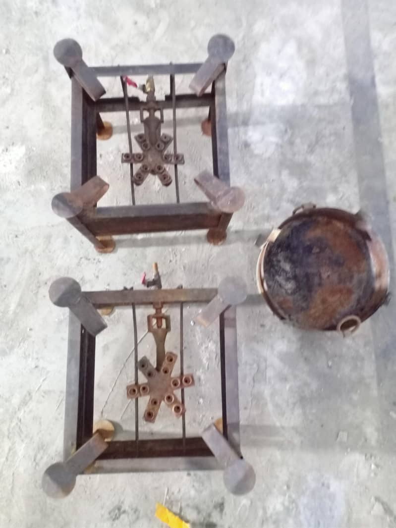 دو عدد برنل باڑی گیج کے فریم کے ساتھ 2