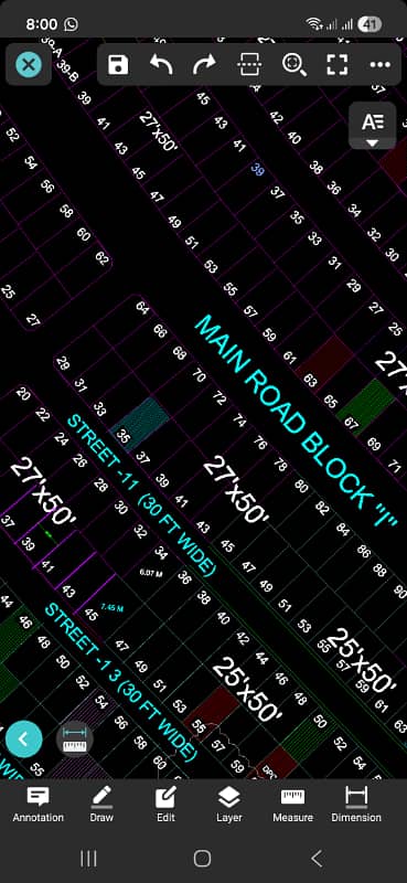 Block i maon road 5marla plot sale