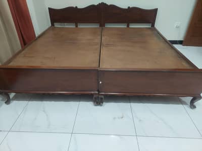 two Single beds