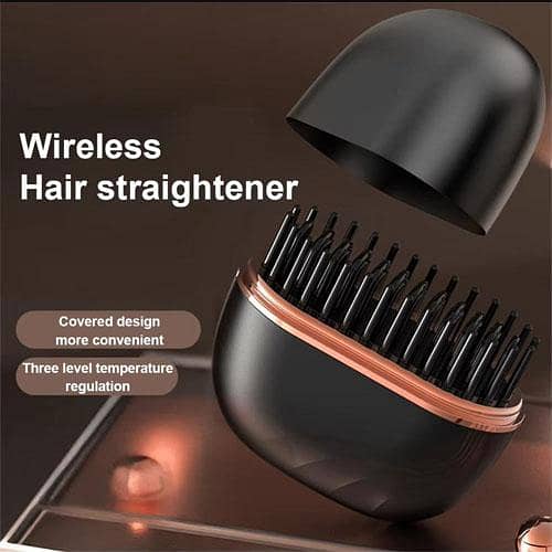 Mini Portable Wireless Hair Straightener
