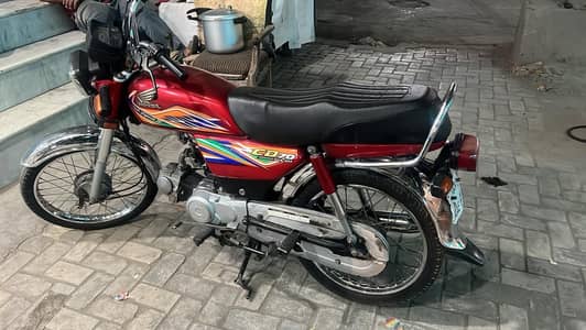 Honda Cd 70 1st owner new condition type