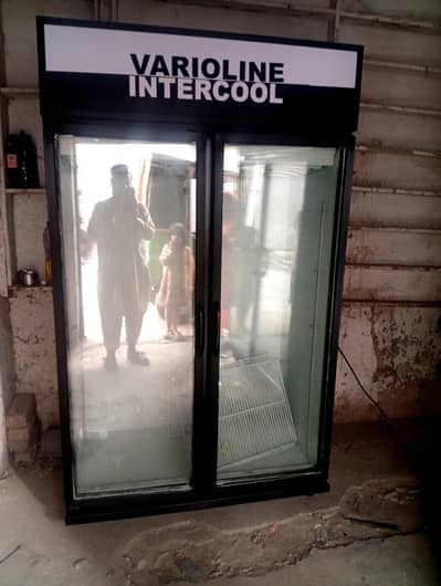 intercool channel double door full ok good condition