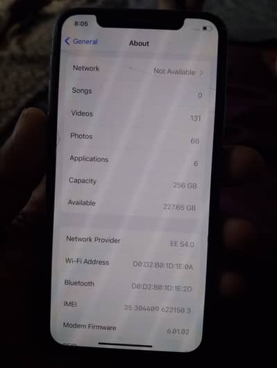 Apple iPhone X 256GB