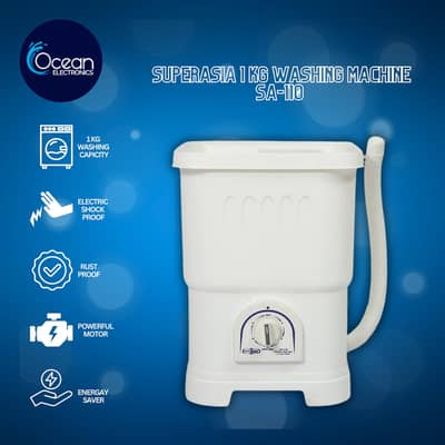 super Asia sa110 new born baby washing machine
