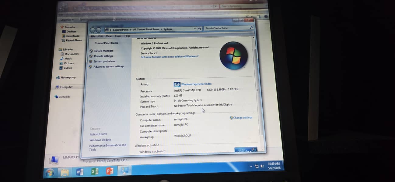Intel Core 2 duo E6300PC +trolley 1
