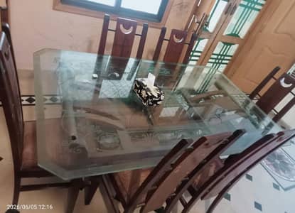 Dining Table with 6 Chairs