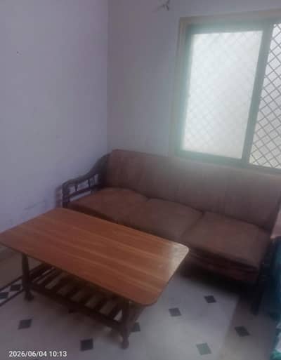 6 seater sofa with table