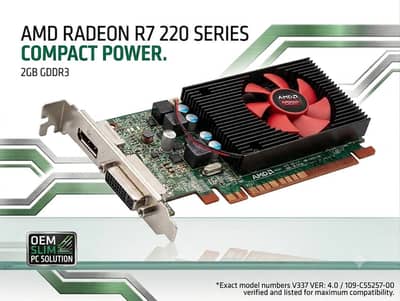 AMD RADEON R7 220 SERIES 2GB GDDR3