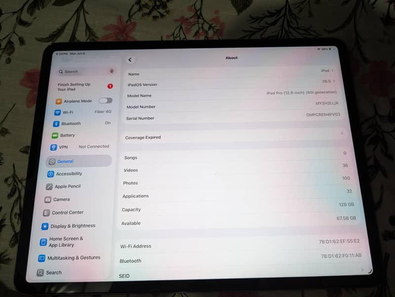 Ipad Pro 12.9 inch 4th Generation 6