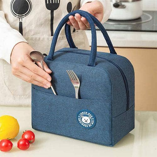Insulated Lunch Bag Thermal Food Storage Portable for Office School Travel