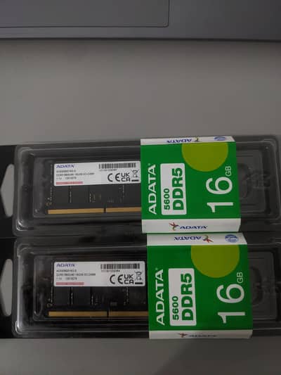 Adata 32GB (2x16GB) 5600MHz C46 DDR5 SO-DIMM Laptop Memory (RAM]