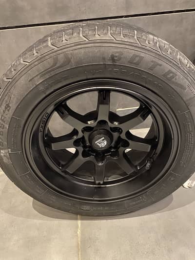 Concave 13 “ alloy japness rims brand new condition with tyres