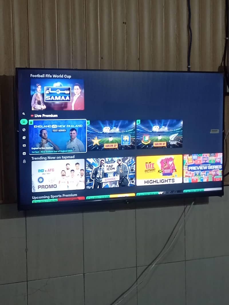 Multynet android led mount wall All ok 4