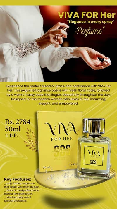 viva for her. perfeum