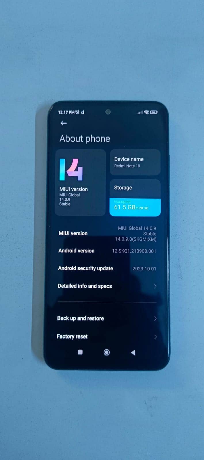 Xiaomi Redmi Note 10 5