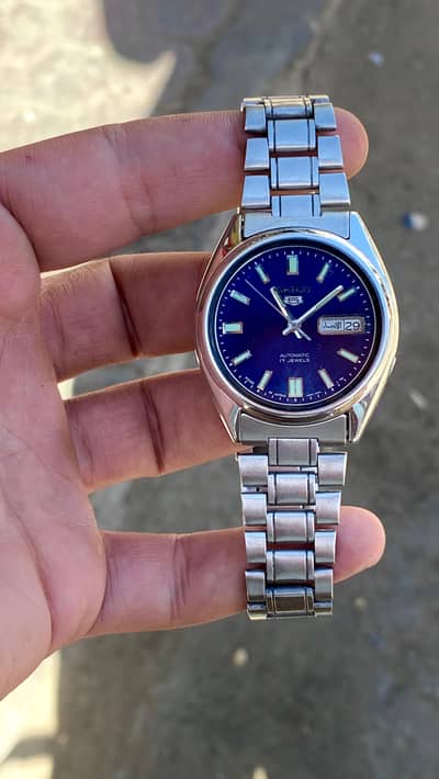 Seiko 5 and roamer watch up for sale