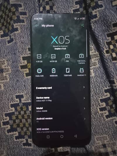 Infinix Hot 11 Play Read Add First
