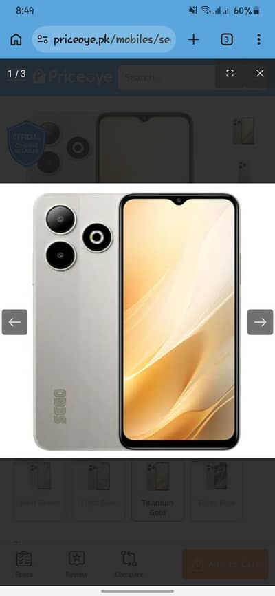 SEGO Smart 10 12 gb ram 8+4gb ram 64 gb memory box pack not opened