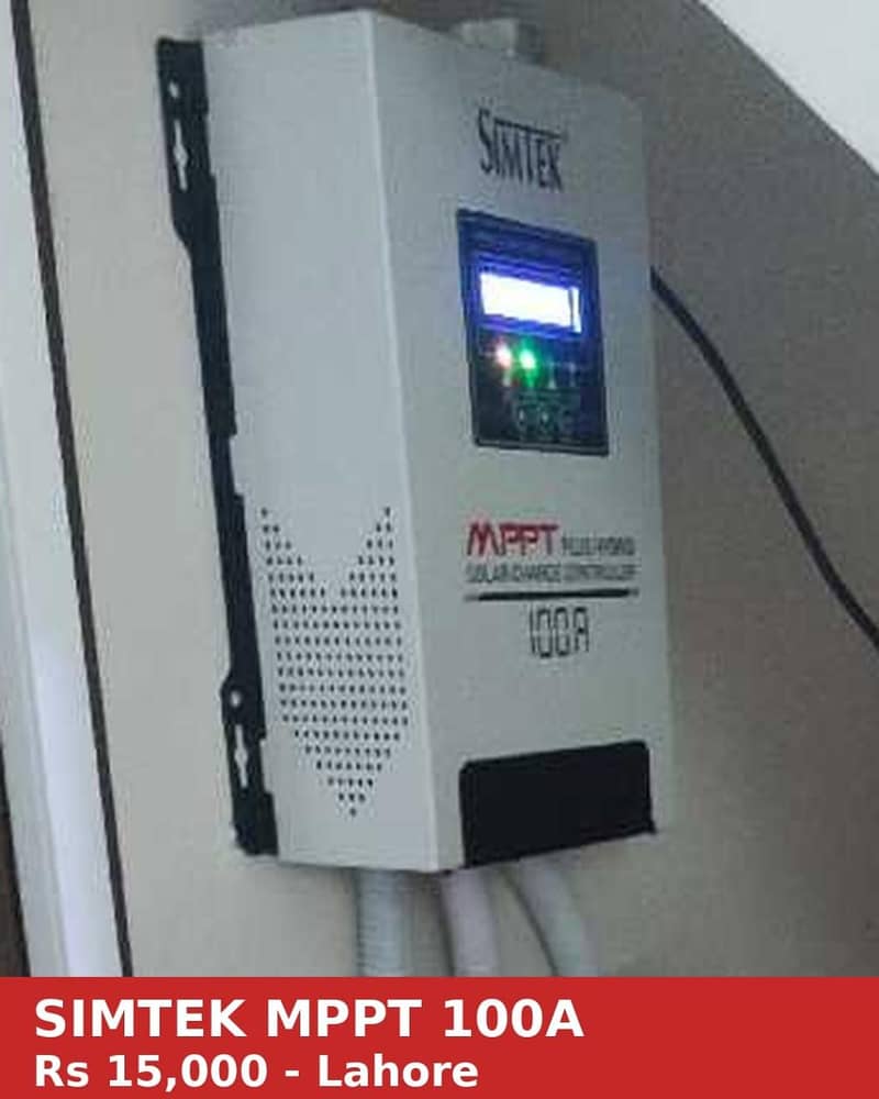 SIMTEK 100A Solar Charge Controller 0