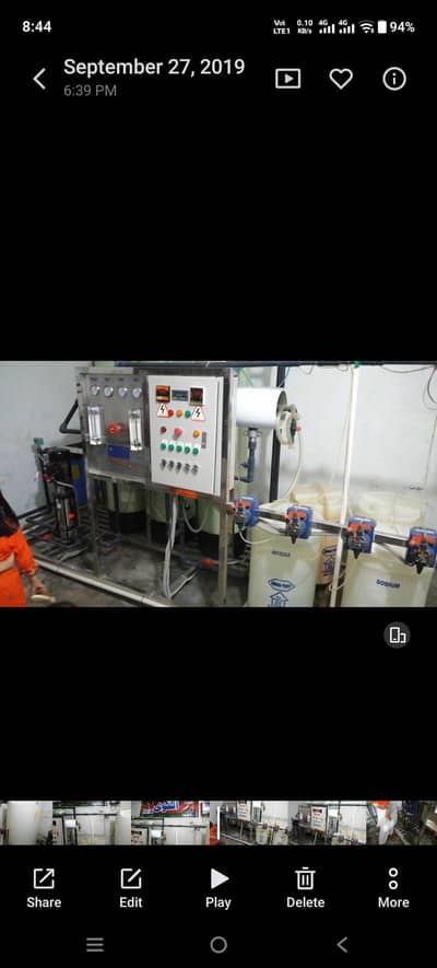 water Filtration plant