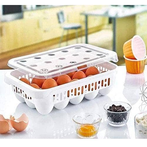 15 Grid Egg Storage Box, Egg Storage Container