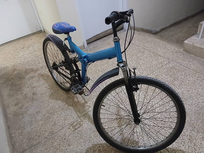 Foldable Double shock Cycle 0