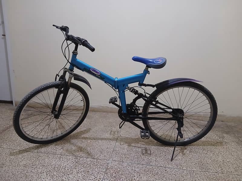 Foldable Double shock Cycle 3