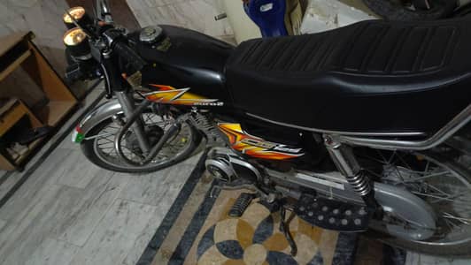HONDA CG 125 2021 MODEL PUNJAB NUMBER