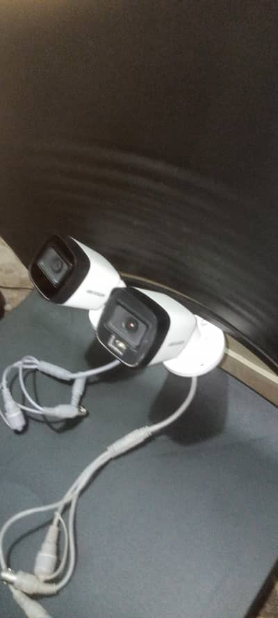 2 hikvision working cctv