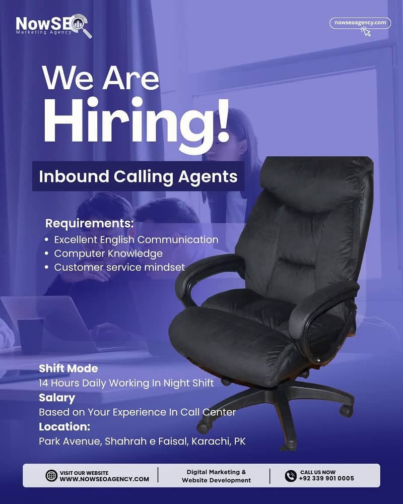 Inbound Call Agent Night Shift 0