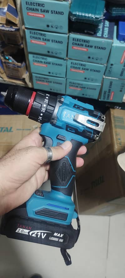 Rechargeable drill machine