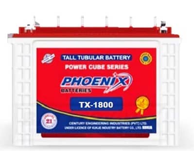 Phoenix tx 1800 battery tubler used in working ok