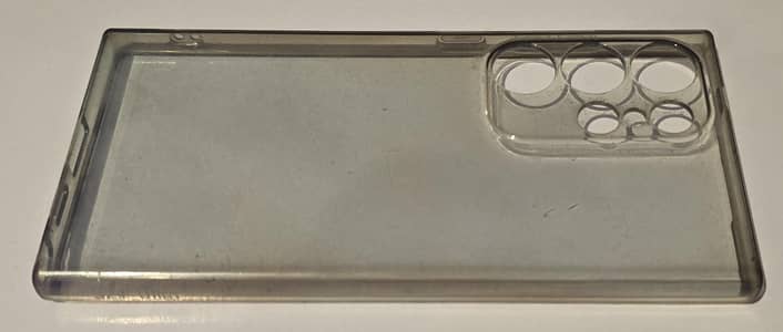 Clear back cover for cellular phone