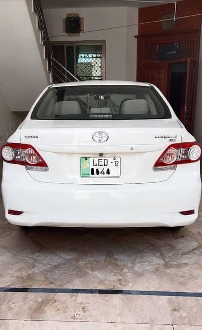 Toyota Corolla XLI 2012