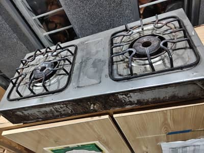 Used Kitchen Stove Two Burners