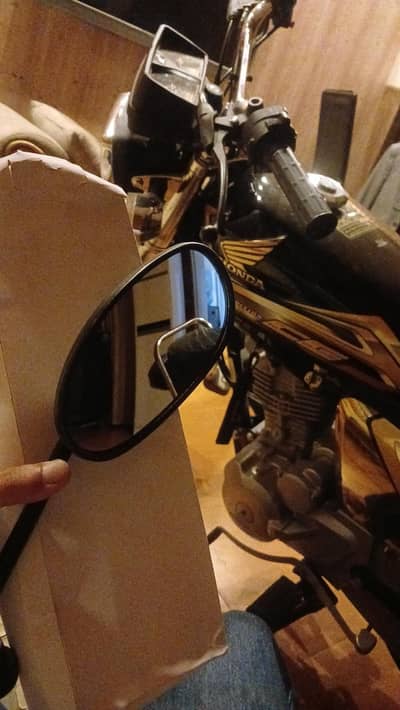 Honda cg125 gold side mirrors 2026