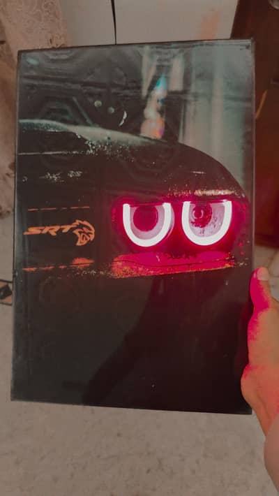 beautiful wall hanging of neon light dodge charger wall decor for sale