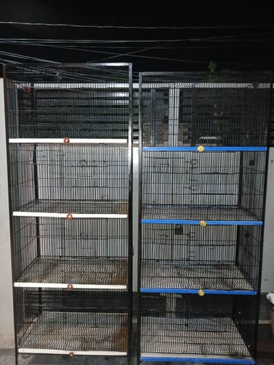 2 Iron Cages for Sale (Size: 30x17x17) | Like New Condition