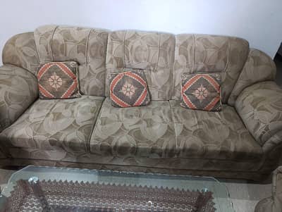 five seater sofa set urgent for sale
