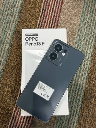 OPPO Reno 13f 8+8/256 with box Charger Exchange possible