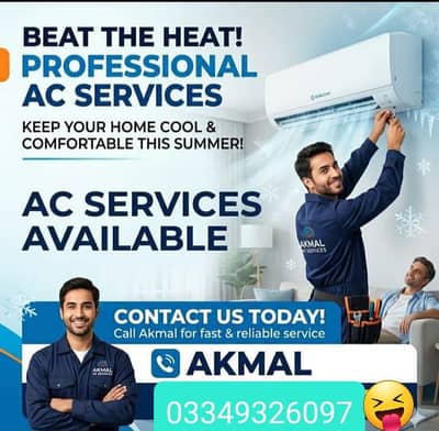 ac service and ac instal gass retail available and maintenance